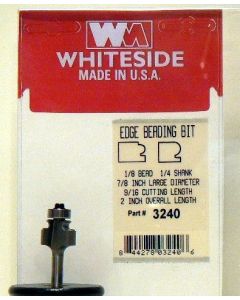 Whiteside 3240 Edge Beading Bit 7/8LD 9/16CL