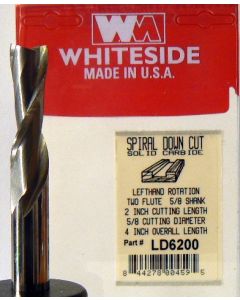 Whiteside LD6200 Roughing Spiral Bit SC 3/8CD