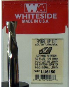 Whiteside LU6150 Standard Spiral Bit SC 3/8CD
