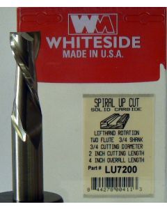 Whiteside LU7200 Slow Spiral Bit SC 1/2CD