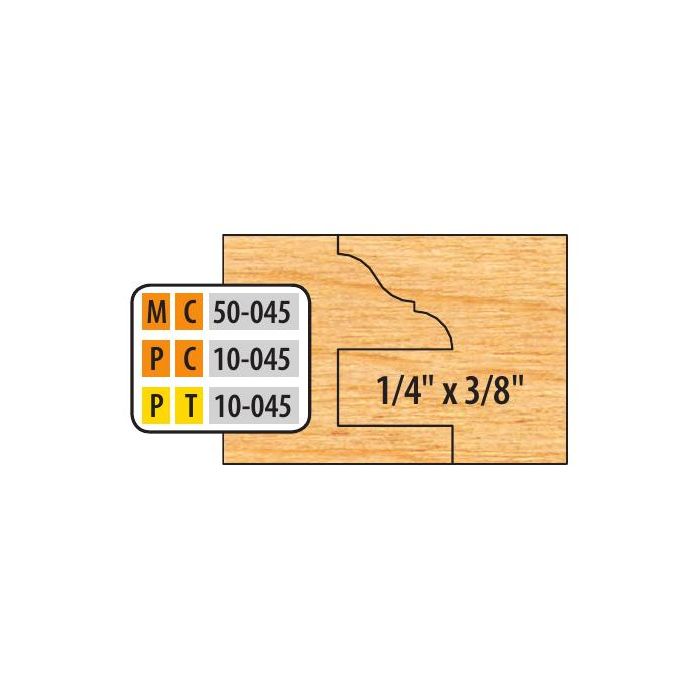 FREEBORN - PC-10-045 - CARBIDE COPE & PATTERN SET Shaper Cutter