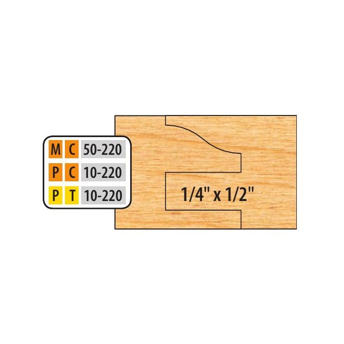 FREEBORN - PT-10-220 - T-ALLOY Cope and Pattern 6 Piece Shaper Cutter Set