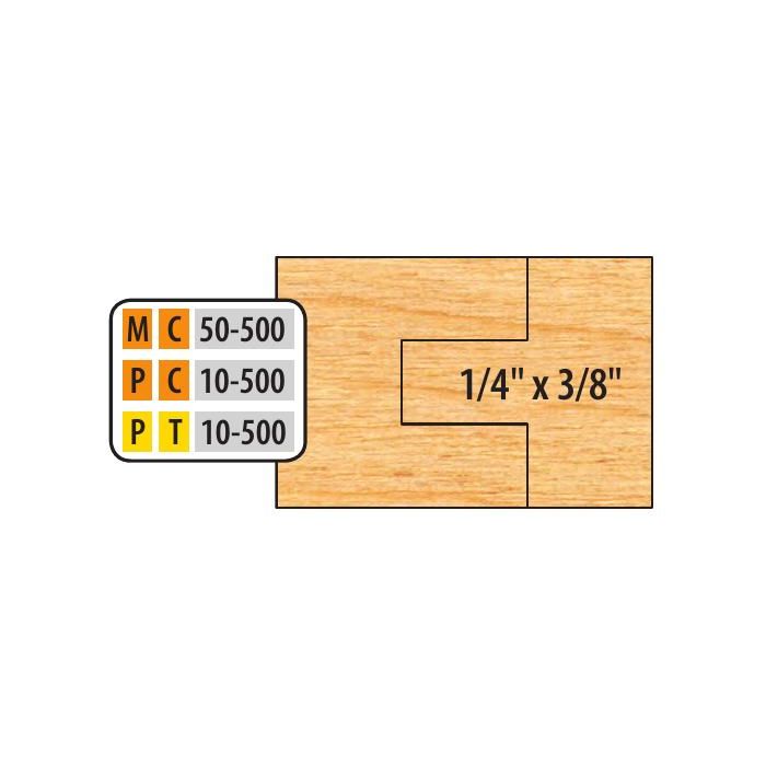 FREEBORN PC-10-500 - CARBIDE FLAT PANEL COPE & PATTERN SET Shaper Cutter