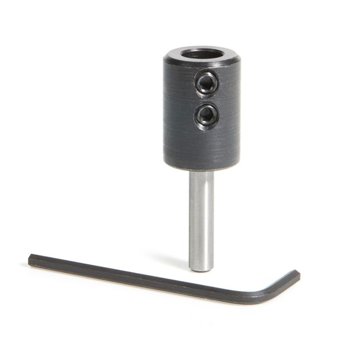 Amana tool 47636 1/4 Inch Shank x 10mm Inner Dia. Dowel Dril/Boring Bit Adapter for CNC Standard Colet/tool Holder