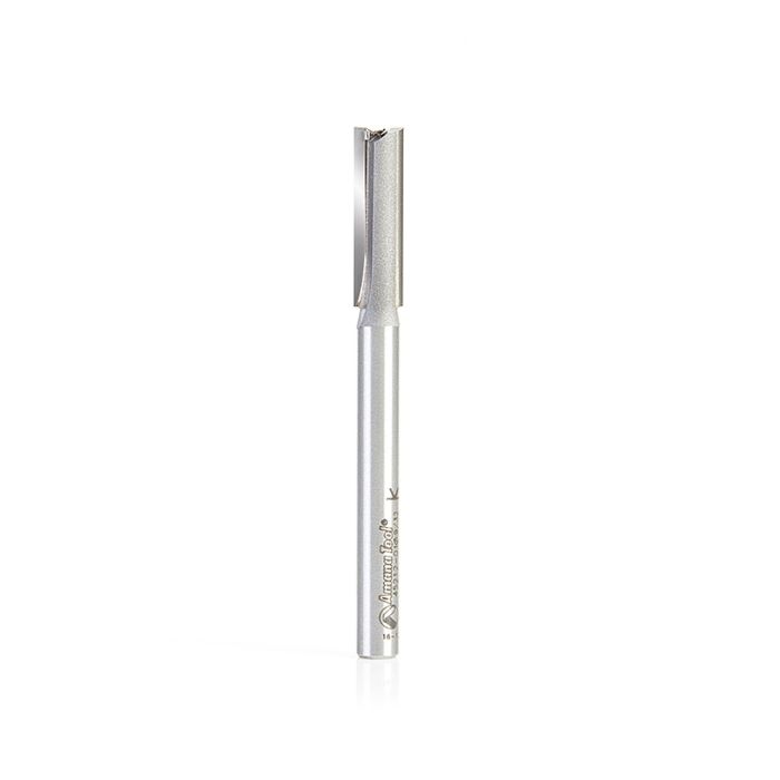 Amana tool 45212-01 Carbide Tipped Straight Plunge High Production 9/32 D x 1 CH x 1/4 SHK x 3 Inch Long Router Bit