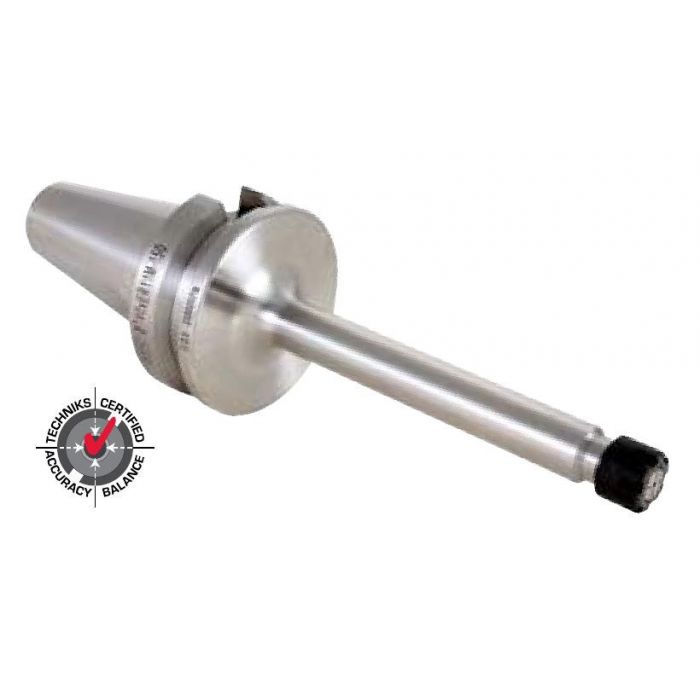 Techniks 16330 BT40 x ER20 - 100mm, mini nut