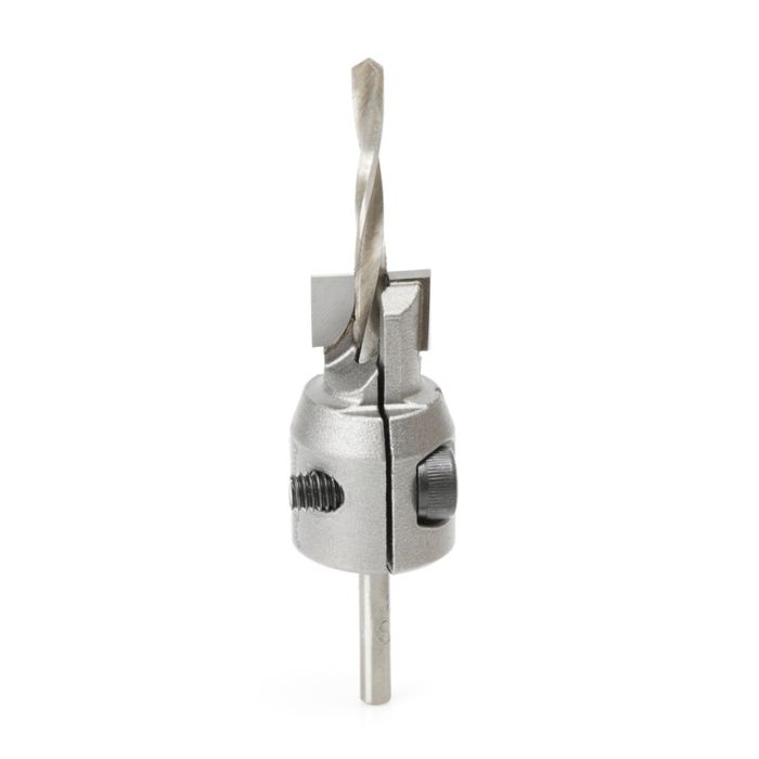 Amana tool 20204 Carbide Tipped Adjustable 29/64-5/8 D x 15/32 Cut Depth x 1/8-9/32 Inch SHK Counterbore Bit