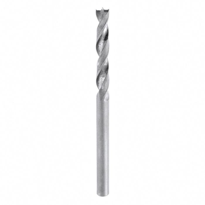 Amana tool 363035 Solid Carbide Brad Point Dril Bit R/H 3.5mm D x 55mm Long x 3.5mm SHK