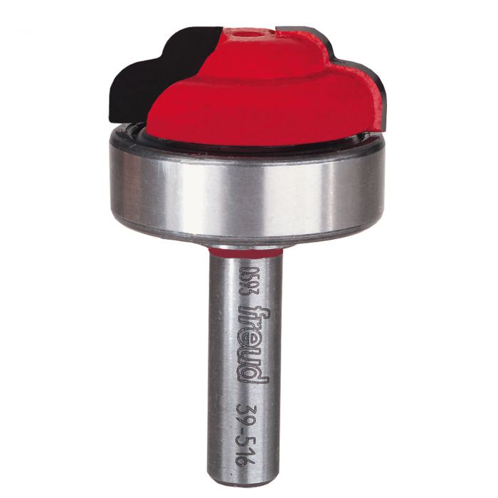 FREUD - 39-516  TOP BEARING DOUBLE COVE GROOVE BIT with 3/8" SHANK