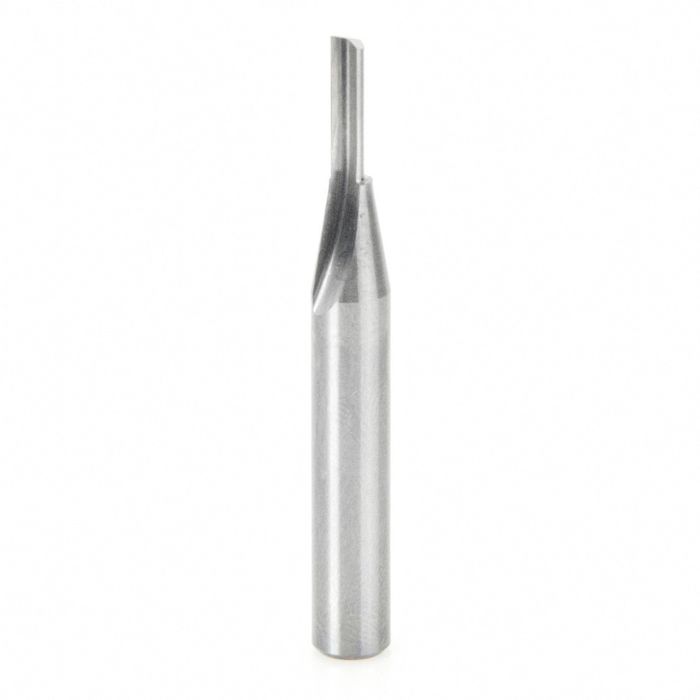 Amana tool 43800 Solid Carbide Straight Plunge 5/32 D x 7/16 CH x 1/4 SHK x 2 Inch Long Router Bit