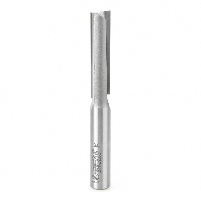 Amana tool 45426-LH Carbide Tipped Left Hand Plunge 1/2 D x 2 Inch CH x 1/2 SHK Router Bit