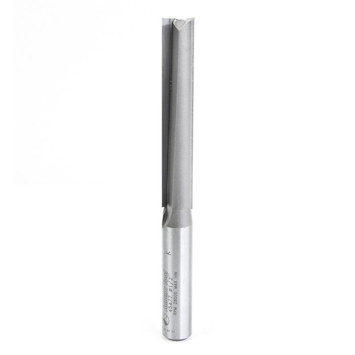 Amana tool 45477 Carbide Tipped Straight Plunge High Production 1/2 D x 3 CH x 1/2 SHK x 5-1/4 Inch Long Router Bit