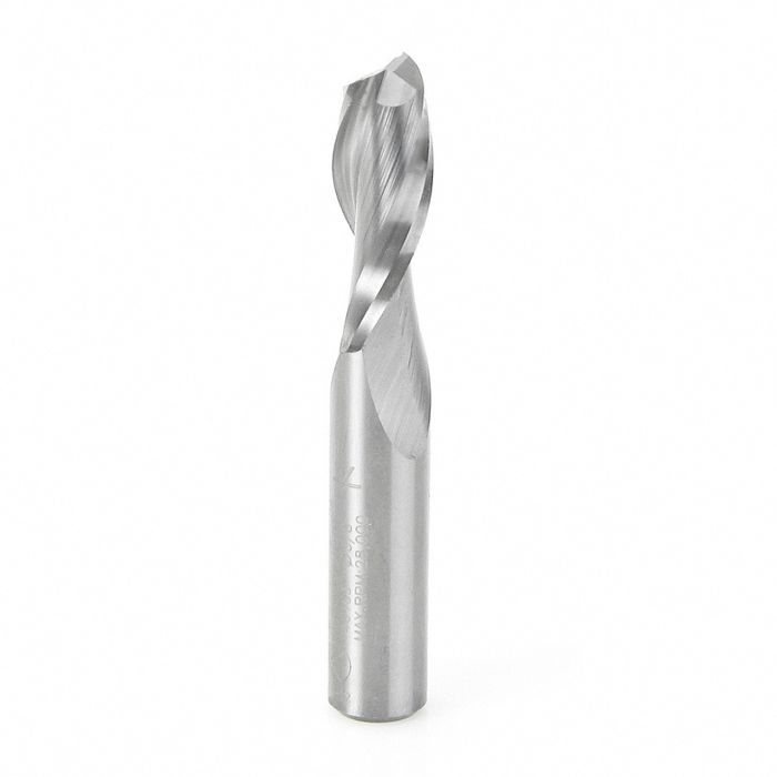 Amana tool 46103 SC Spiral Plunge 3/8 D x 1 CH x 3/8 SHK x 2-1/2 Inch Long 2 Flute Up-Cut Router Bit