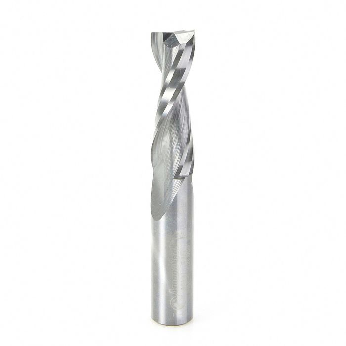 Amana tool 46107 SC Spiral Plunge 1/2 D x 1-5/8 CH x 1/2 SHK x 3-1/2 Inch Long 2 Flute Up-Cut Router Bit