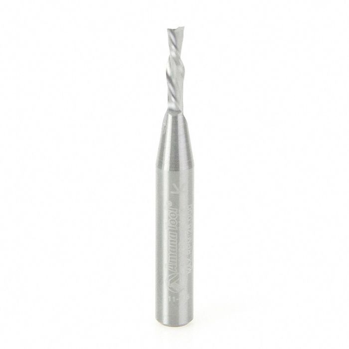 Amana tool 46200 SC Spiral Plunge 1/8 D x 1/2 CH x 1/4 SHK x 2 Inch Long 2 Flute Down-Cut Router Bit