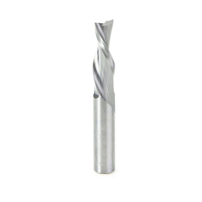 Amana tool 46207 SC Spiral Plunge 1/2 D x 1-5/8 CH x 1/2 SHK x 3-1/2 Inch Long 2 Flute Down-Cut Router Bit