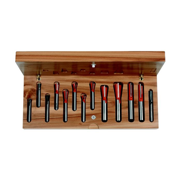CMT 800.519.11 13-Piece Dovetail & Straight Set, 1/2 & 1/4-Inch Shank