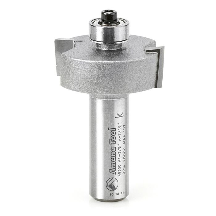 Amana tool 49350 Multi-Rabbet Five Different Rabbet Depths 1-3/8 D x 1/2 CH x 1/2 Inch SHK Router Bit