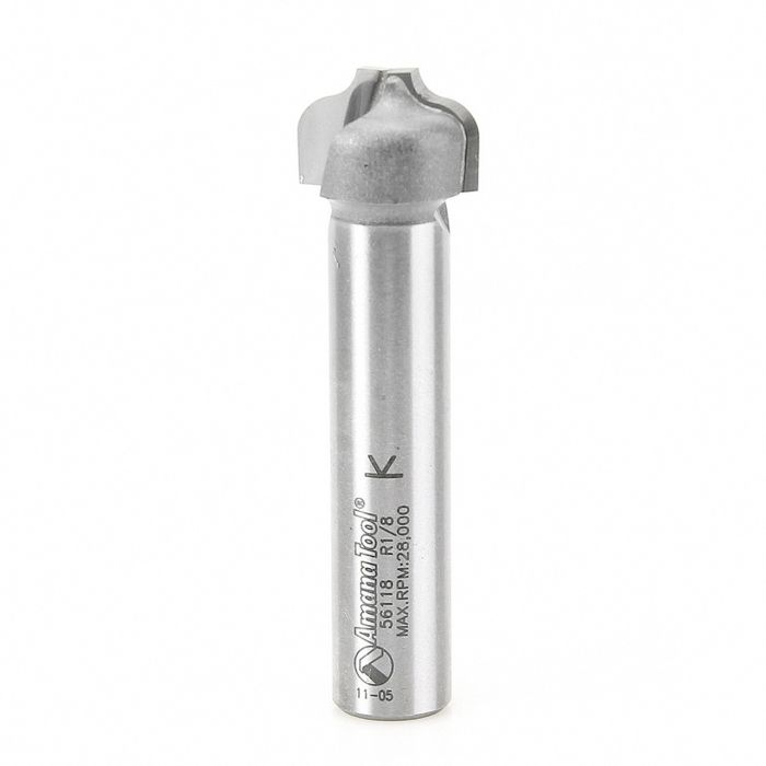 Amana tool 56118 Carbide Tipped Plunging Ogee Style A 9/64 R x 3/4 D x 1/2 CH x 1/2 Inch SHK Router Bit