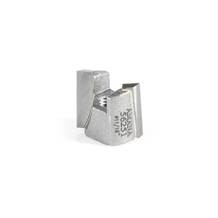 Amana tool 56251 Carbide Tipped Mortising Screw Cutter 11/16 Dia x 9/16 Inch Cut Height x 1/4-28 Thread
