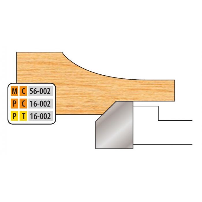 FREEBORN - PC-16-002 RAISED PANEL BACK CUTTER