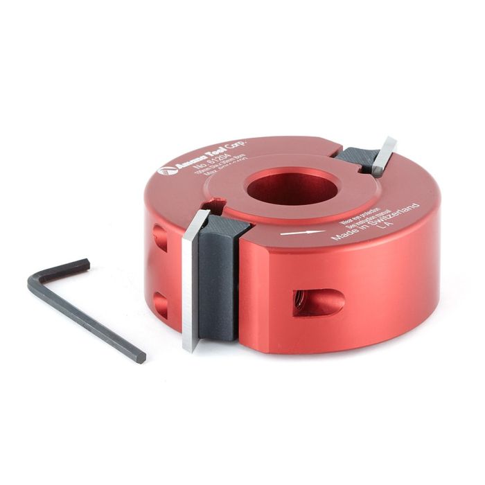 Amana tool 61204 Profile-Pro Aluminum Cutterhead 100mm D x 40mm CH x 30 Bore Shaper Cutter