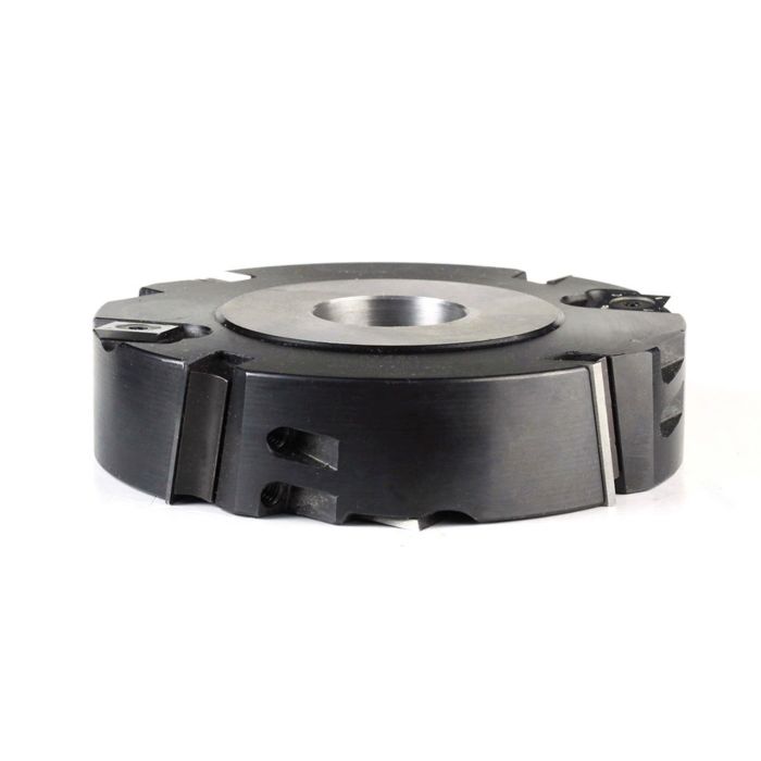 Amana tool 61480 Insert Carbide Shear Rabbeting 125mm D x 30mm CH x 1-1/4 Bore Steel Shaper Cutter