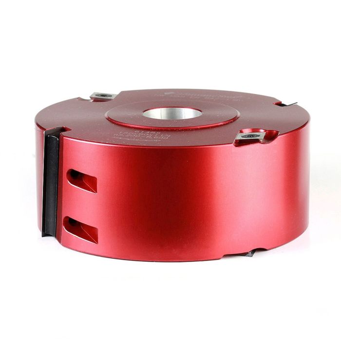 Amana tool 61485 Insert Carbide Shear Rabbeting 150mm D x 60mm CH x 1-1/4 Bore Aluminum Shaper Cutter