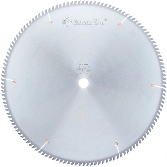 Amana 618133 18"/132T TRIMMING T.C.G GRIND