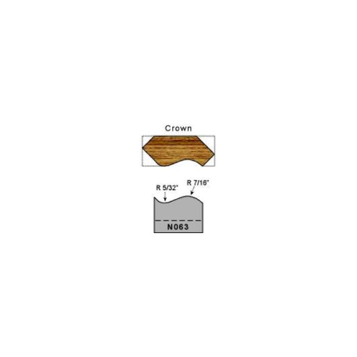 Corwn molding profile