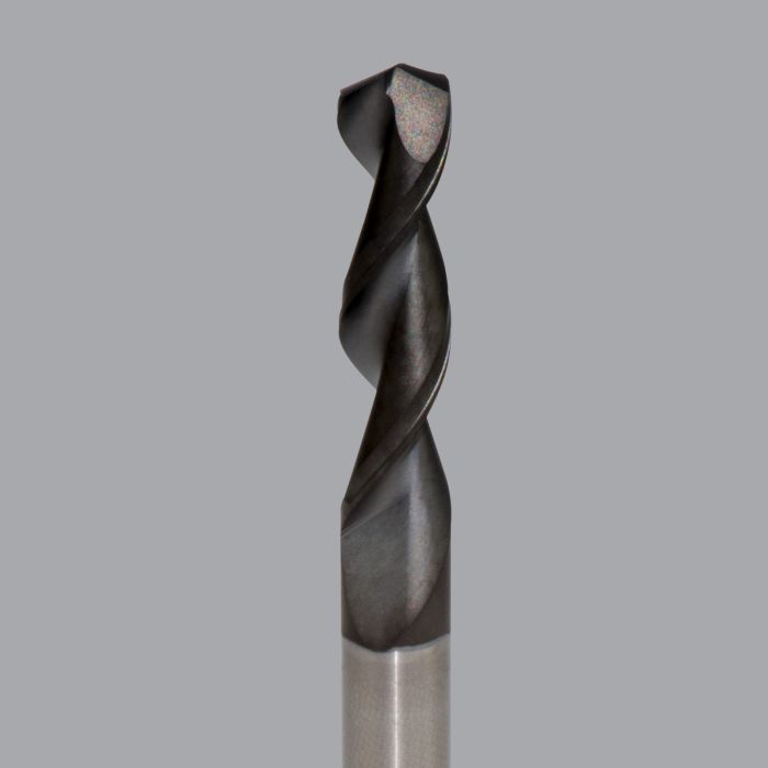 Onsrud 86-166 Solid Carbide drill, 2 flute, DFC coated