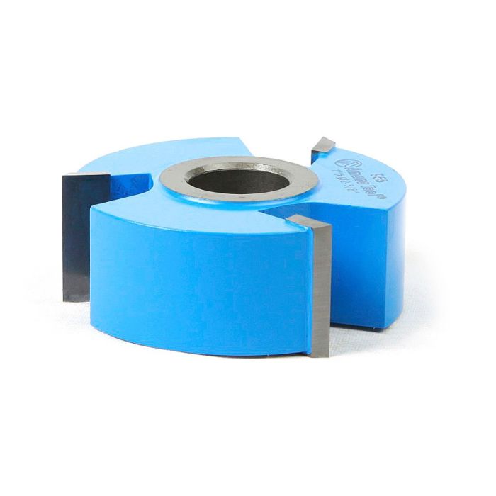 Amana tool 955 Carbide Tipped 3-Wing Straight Edge 2-5/8 D x 1 CH x 1/2 & 3/4 Bore Shaper Cutter