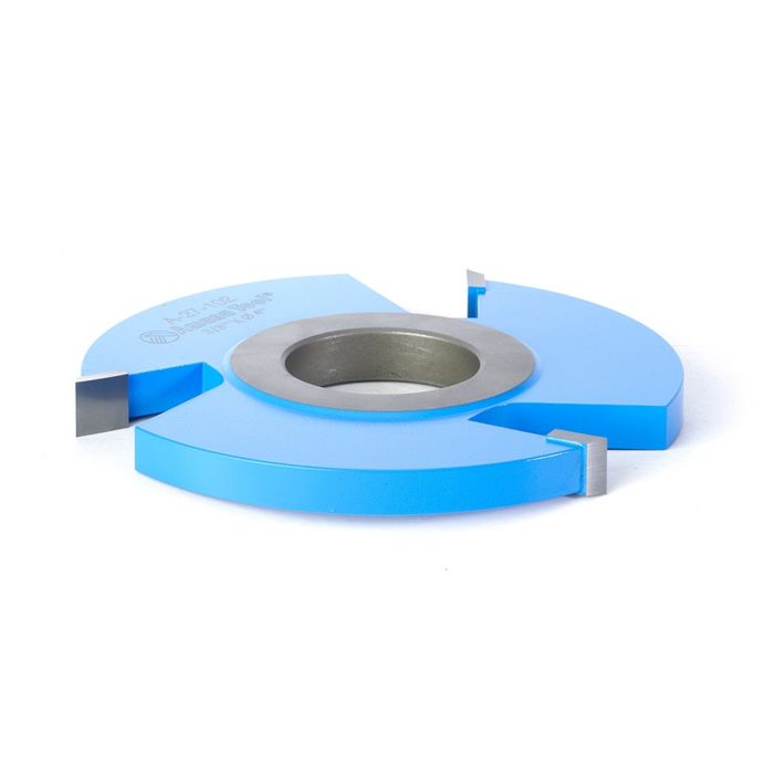 Amana tool A-27-102 Carbide Tipped 3-Wing Heavy-Duty Rabbeting 4 D x 3/8 CH x 1-1/4 Bore Shaper Cutter