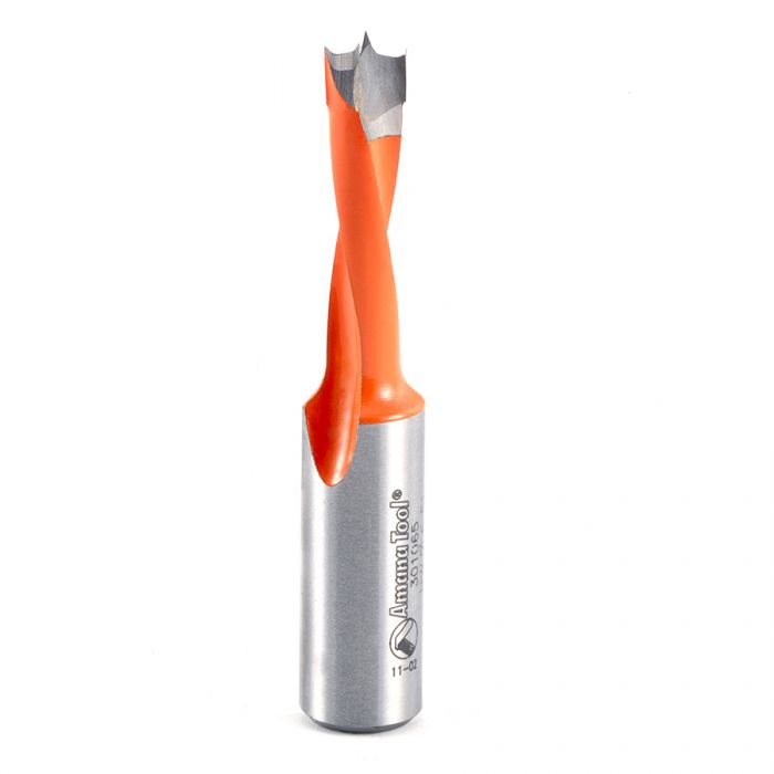 Amana 301065 Carbide Tipped Brad Point Boring Bit L/H 6.5mm Dia x 57mm Long x 10mm Shank