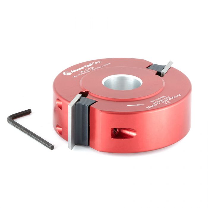 Amana 61236 Profile-Pro Aluminum Cutterhead 120mm Dia x 40mm x 1-1/4 Bore