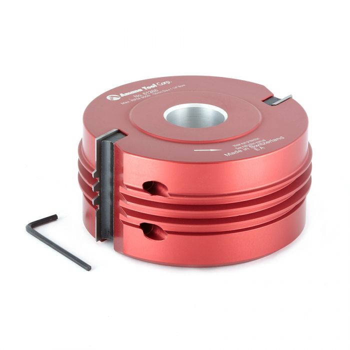 Amana 61268 Insert Carbide Aluminum Glue Joint Cutter 130mm (5-1/8) Dia x 60mm (2-3/8) x 1-1/4 Bore