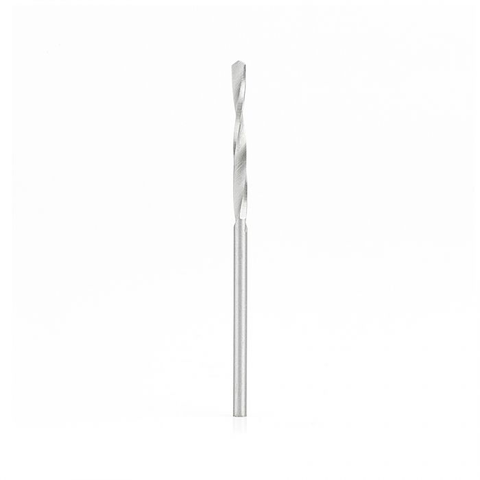 Amana 630-001 High Speed Steel (HSS) DIN 338 Fully Ground Slow Spiral 5/64 Dia. x 7/8 x 1-15/16 Long Drill