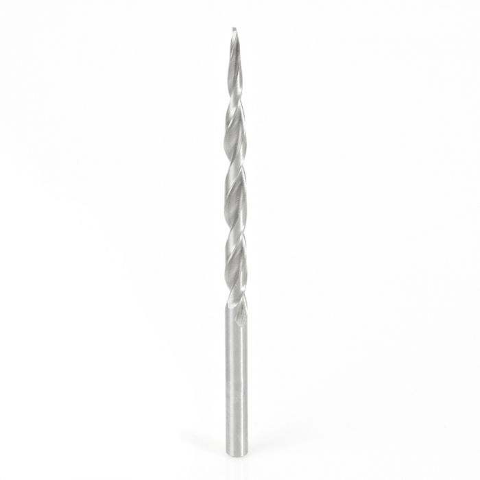 Amana 630-270 High Speed Steel (HSS) M2 DIN 338 Fully Ground Taper Point 5/32 Dia. x 1-3/4 x 3-1/8 Long Drill