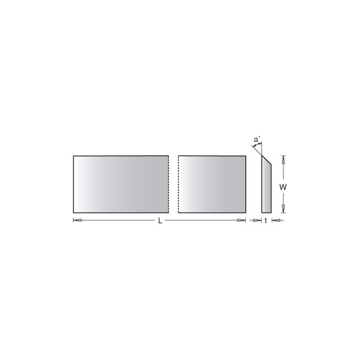 Amana PSC-130 SOLID CARBIDE 6" X 3/4" X 1/8"
