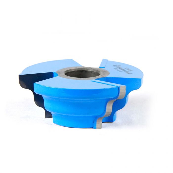 Amana SC626 Carbide Tipped 3-Wing Wave Edge 3/16 x 1/4 x 1/8 Radius x 2-3/4 Dia x 1 x 1/2 & 3/4 Bore