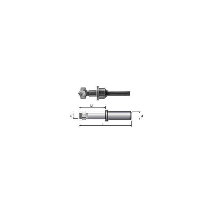 Fs Tool Arbors - Router Cutter Arbors With Nut & Washer