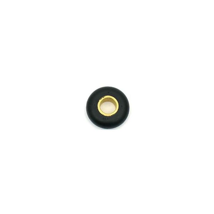 Dynabrade 11092 Contact Wheel, 3/8" Dia. x 1" W, Radius, 40 Durometer Neoprene