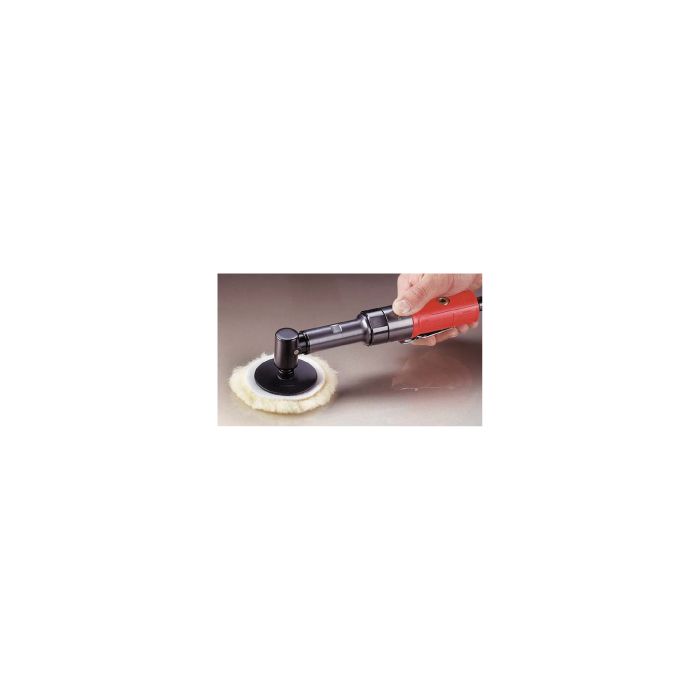 Dynabrade 18056 3" (76 mm) Dia. Autobrade Red Right Angle Buffer