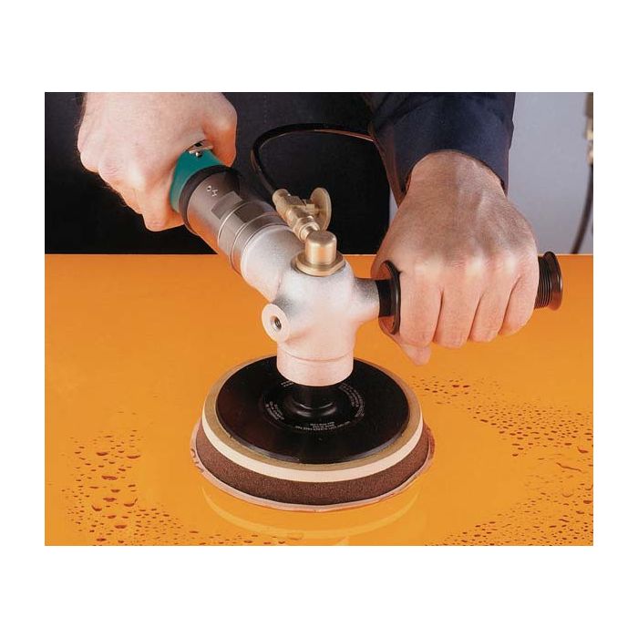 Dynabrade 51479 5"-8" (127 mm-203 mm) Dia. Right-Angle Wet Rotary Sander, Deluxe