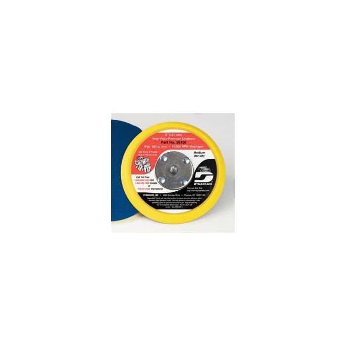 Dynabrade 56098 3-1/2" (89 mm) Dia. Non-Vacuum Disc Pad, Vinyl-Face