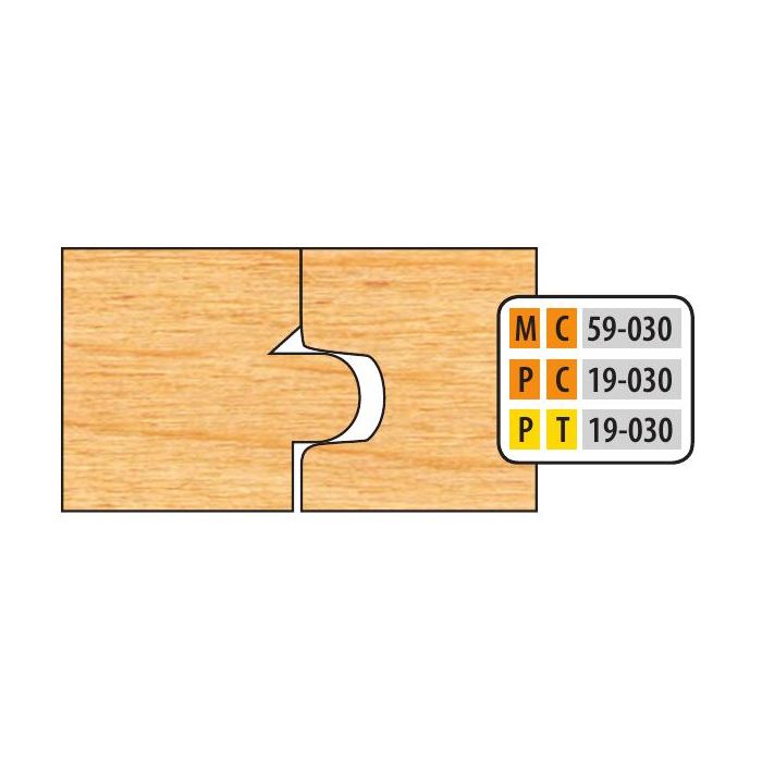 1-1/4 Bore T-alloy 5-PC. Flooring Set with Nail Slot