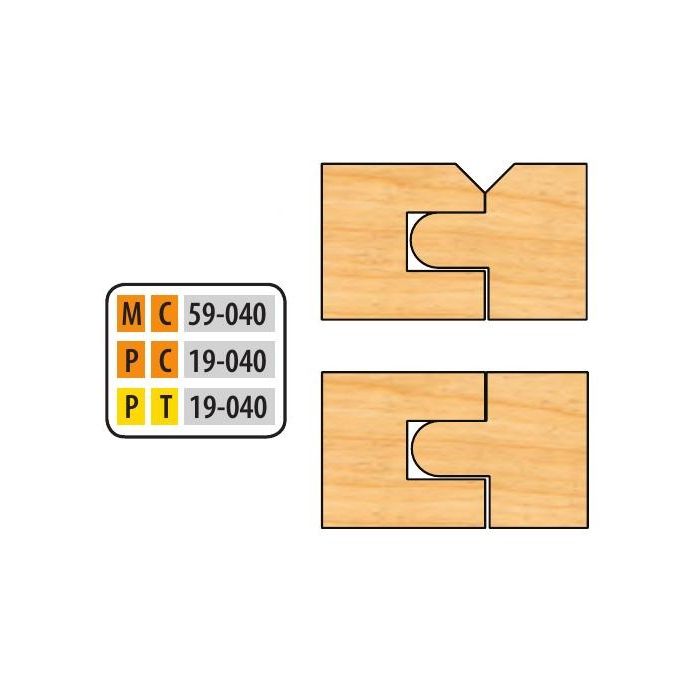 1-1/4 Bore Carbide 8-PC. Flooring / V-Panel Set