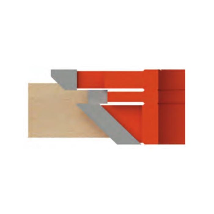 3/4 Bore Carbide Single Tongue & Groove Lock Mitre Cutter (3 Piece Cutter Set) Freeborn