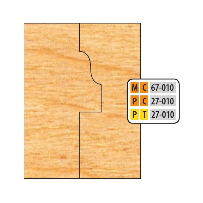 1-1/4 Bore Carbide Window Sash Cutter Set (4 Piece Cutter Set)