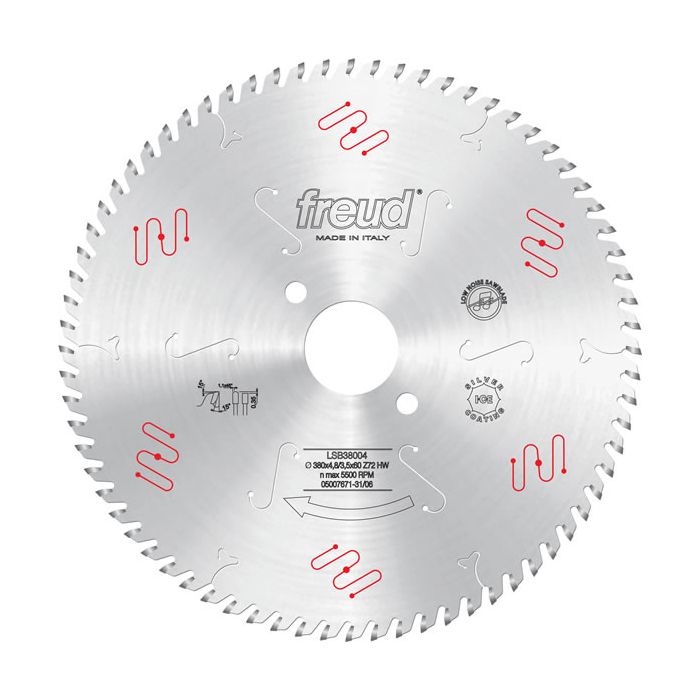 Freud LSB38004 380 mm Panel Sizing for Horizontal Beam Saws